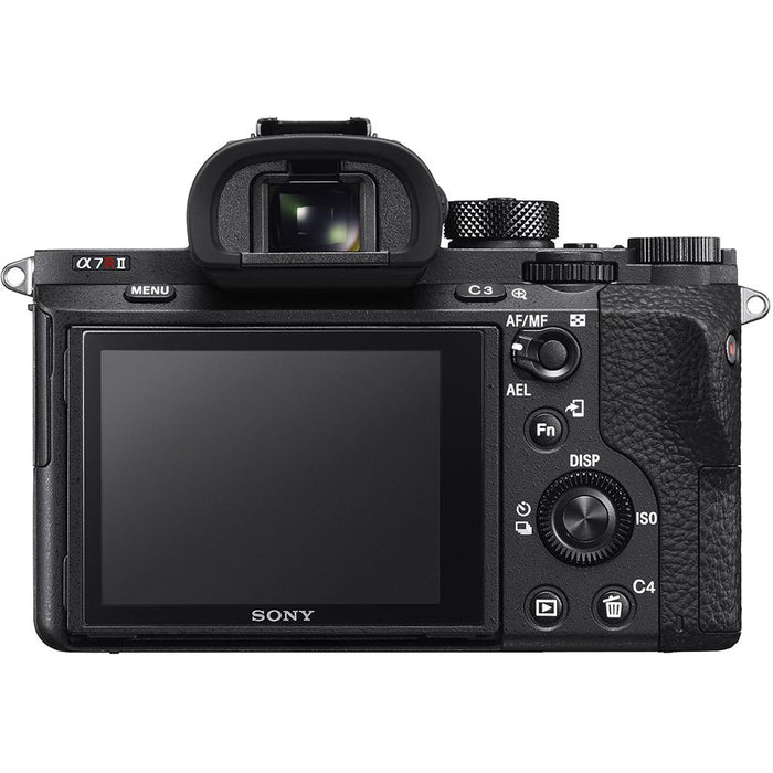 Sony a7R II Full-frame Mirrorless Interchangeable 42.4MP Camera Body 35mm Lens Bundle