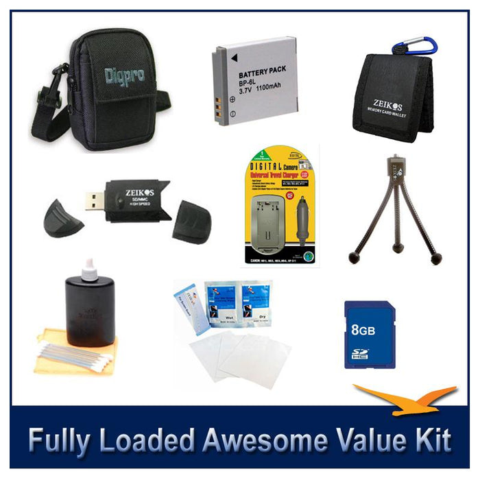 Special Fully Loaded Awesome Value Kit for SX500,SX510,D30,S95,SX700 & SX280