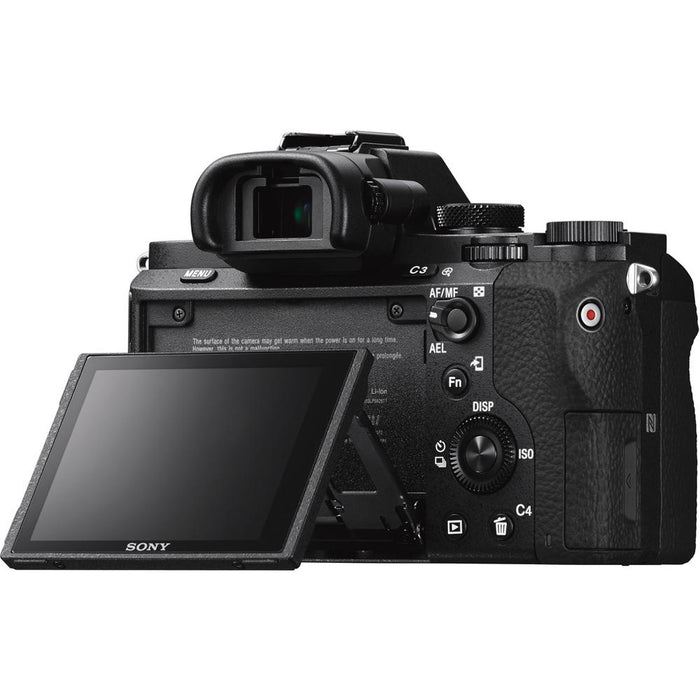 Sony Alpha 7II Mirrorless Interchangeable Lens Camera 90mm Macro Lens Bundle