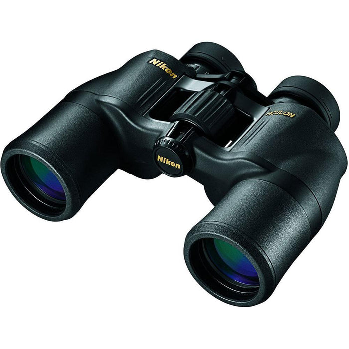 Nikon ACULON 8x42 Binoculars (A211) Explorer Bundle
