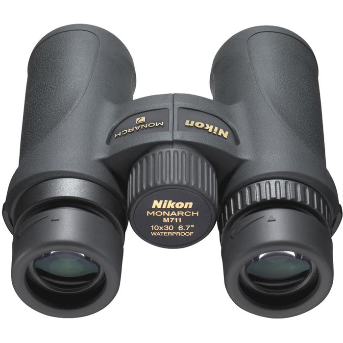 Nikon 7580 Monarch 7 Binoculars 10x30 Explorer Bundle