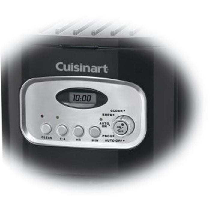 Cuisinart DCC-1100 12-Cup Programmable Coffeemaker - Black with Stainless Accents