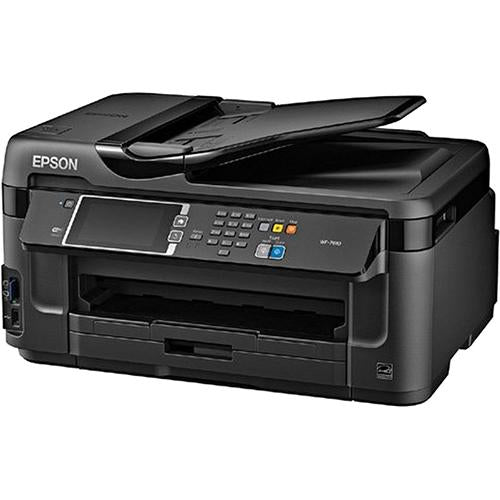 Epson WorkForce WF-7610 Wireless Color All-in-One Inkjet Printer with Scanner and Cop