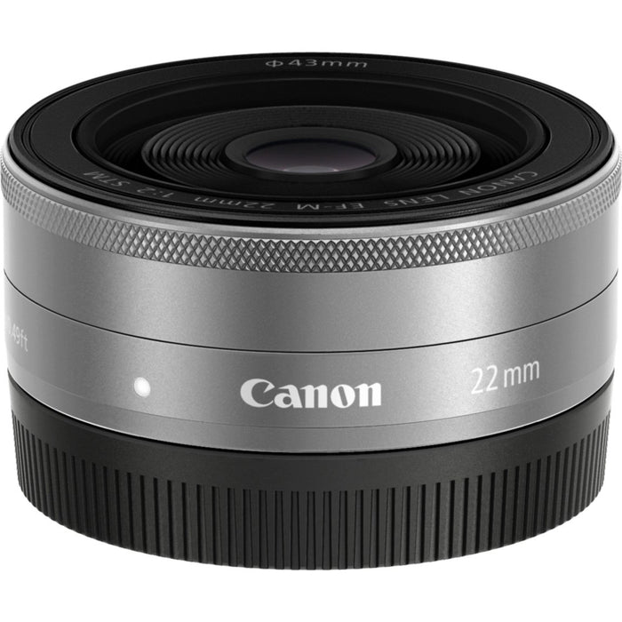 Canon EF-M 22mm F2 STM (SL) Camera Lens USA Warranty