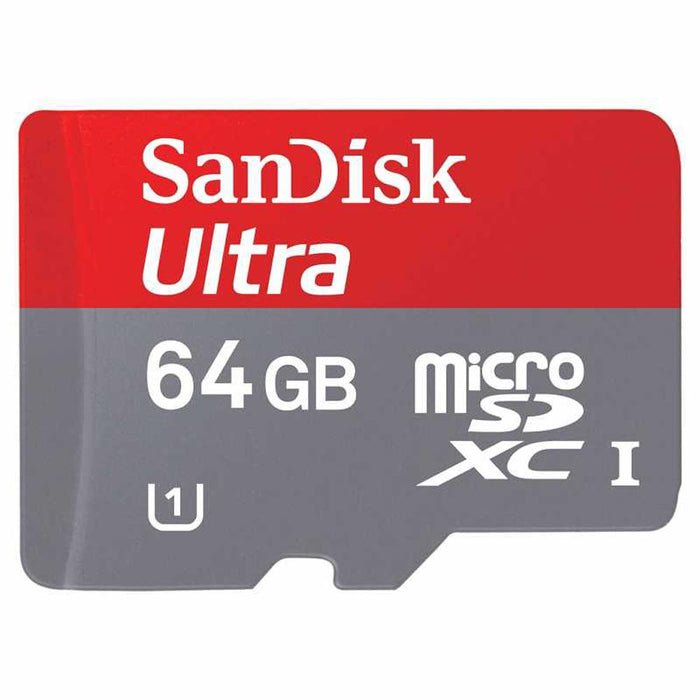 Sandisk Imaging Ultra microSDXC 64GB UHS Class 10 Memory Card w/ Adapter