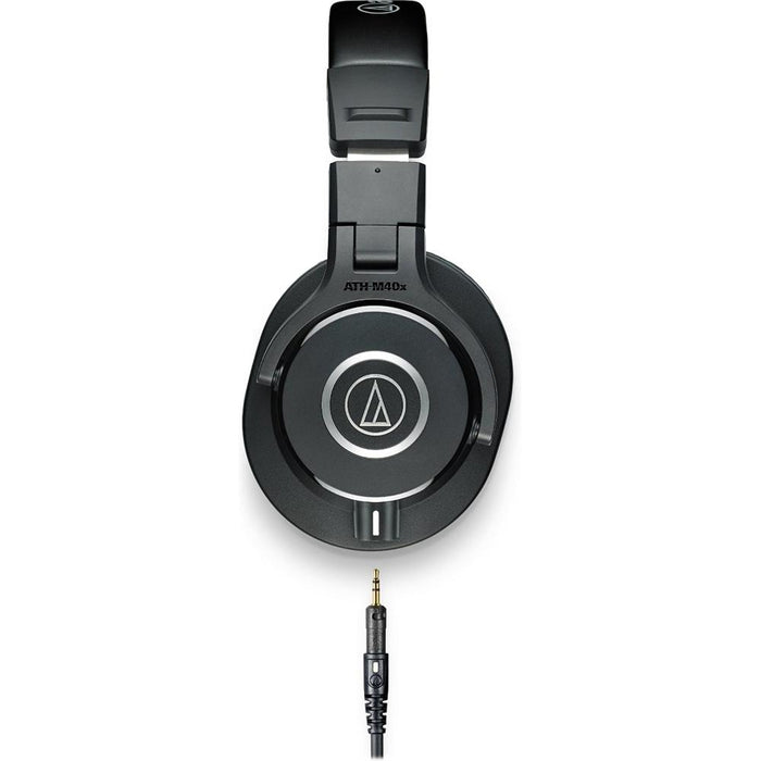 Audio-Technica ATH-M40x Professional Headphones Deluxe Bundle