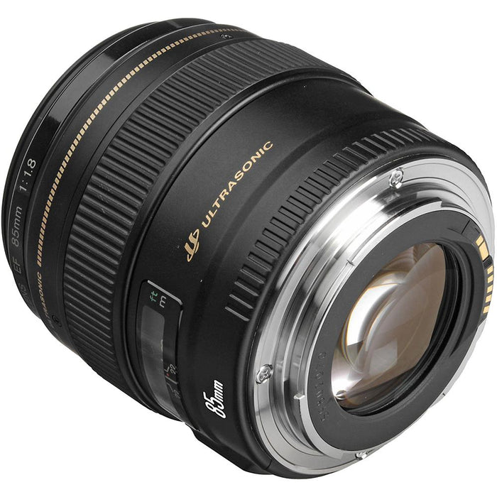 Canon EF 85mm F/1.8 USM Lens Exclusive Pro Kit
