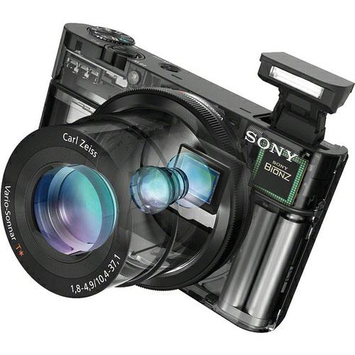 Sony Cyber-shot DSC-RX100 Full HD Digital Camera w/ Zeiss 3.6x Zoom Lens Bundle