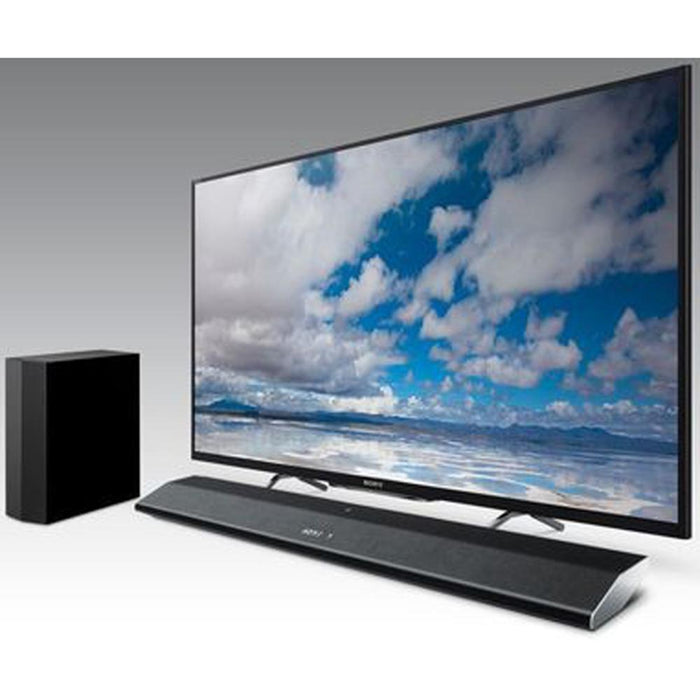 Sony 300W 2.1 Sound Bar with Wireless Subwoofer Plus Hook-Up Bundle - HT-CT370