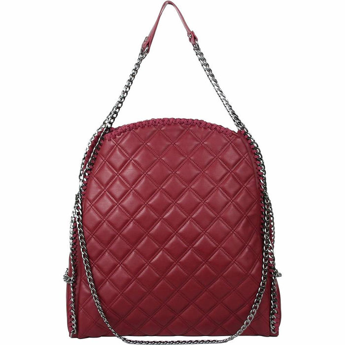 Steve Madden TOTES Quilted Tote Bag - Wine