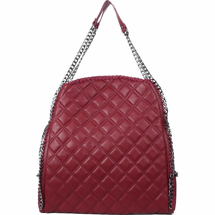 Steve Madden TOTES Quilted Tote Bag - Wine