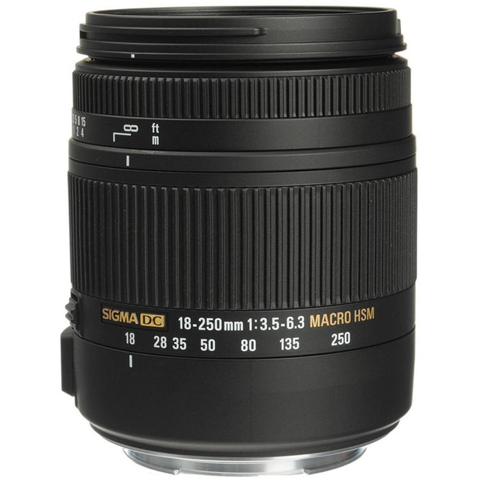 Sigma 18-250mm F3.5-6.3 DC Macro OS HSM Lens for Sony Alpha Kit