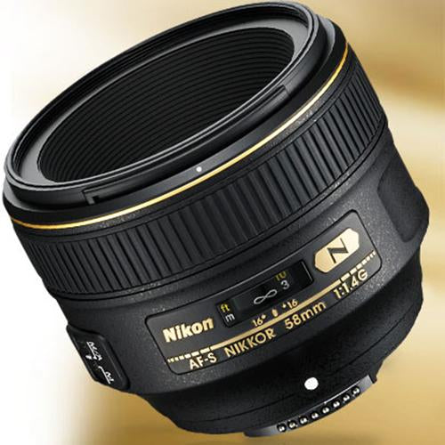 Nikon AF-S NIKKOR 58mm f/1.4G Lens Kit