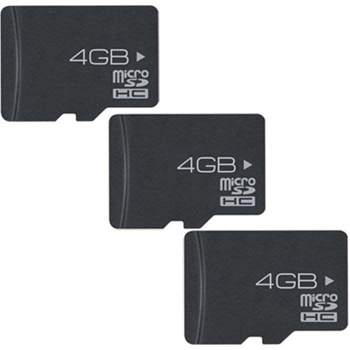 Extreme Speed 3-Pack 4 GB High-Speed MicroSD Memory Card (12 GB Total)