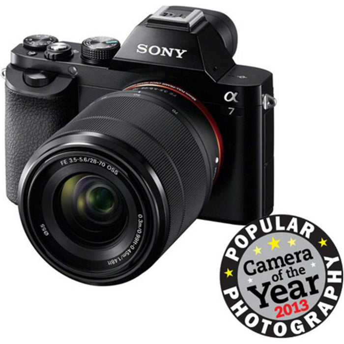 Sony a7K Full-Frame Mirrorless Camera with FE 28-70mm f/3.5-5.6 OSS Lens - OPEN BOX