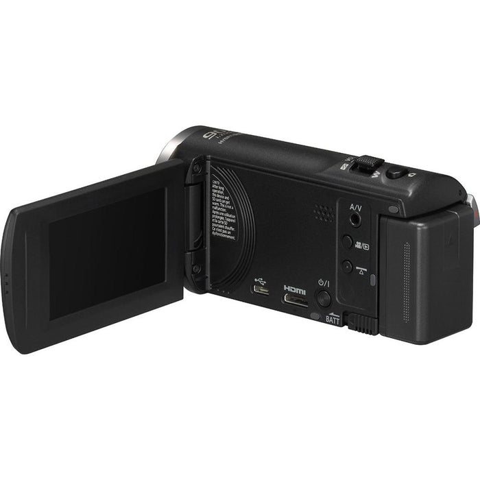 Panasonic HC-V180K Full HD Camcorder with 50x Stabilized Optical Zoom - Black