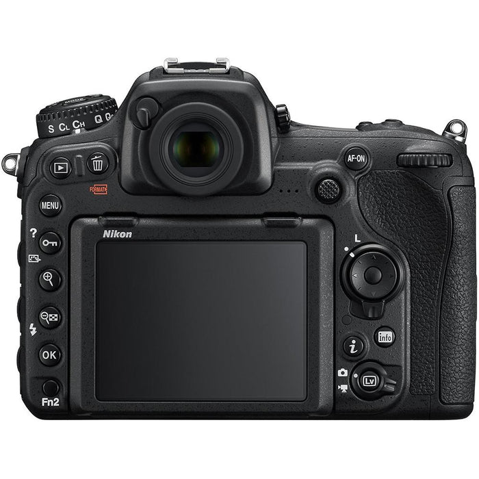 Nikon D500 20.9 MP DX Format DSLR Camera (Body) Dual Pro Memory Card and Case Bundle