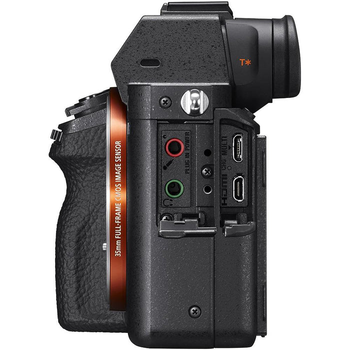 Sony a7S II Full-frame Mirrorless Interchangeable Lens Camera Body 35mm Lens Bundle