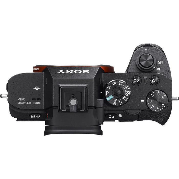 Sony a7S II Full-frame Mirrorless Interchangeable Lens Camera Body + 35mm Lens Bundle