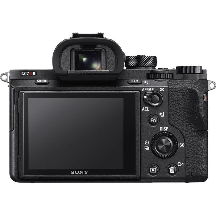 Sony a7R II Mirrorless Interchangeable Lens Camera Body with 90mm Lens Bundle