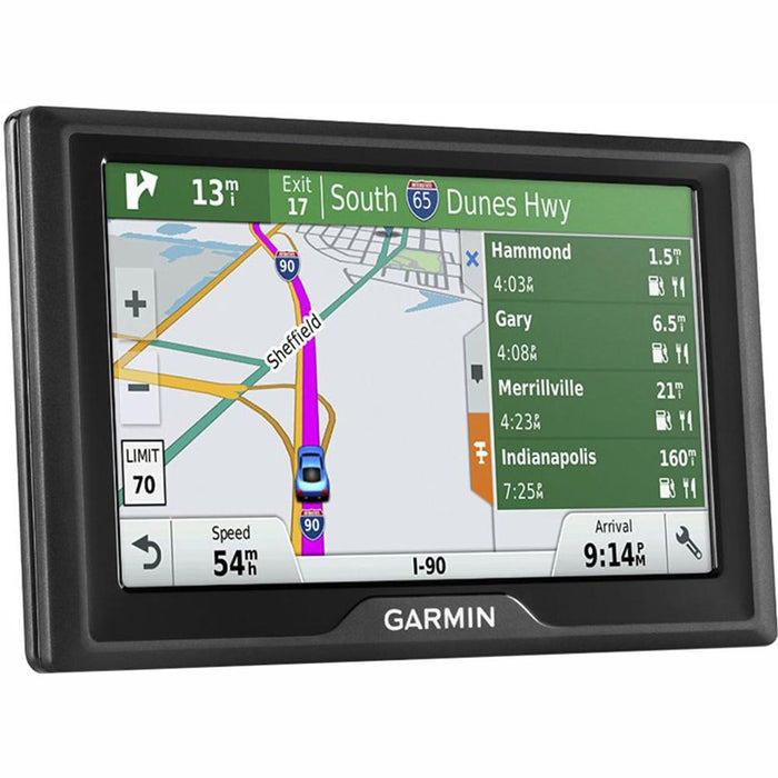 Garmin Drive 50LMT GPS Navigator (US Only) Charger + Dash Mount Bundle