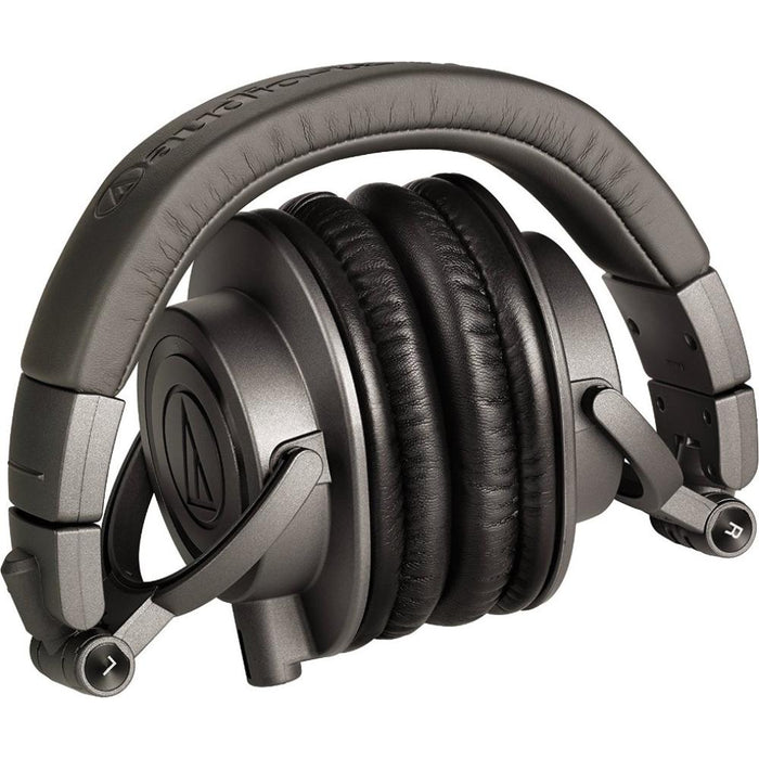 Audio-Technica ATH-M50xMG Limited Edition Professional Studio Monitor Headphones Power Bundle