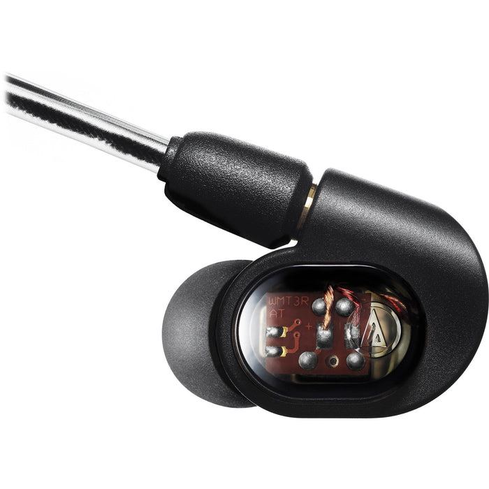 Audio-Technica ATH-E70 Professional In-Ear Monitor Fiio Headphone A5 Portable Amplifier Bundle