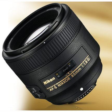 Nikon 85mm f/1.8G AF-S NIKKOR Lens for Nikon Digital SLRs (Certified Refurbished)