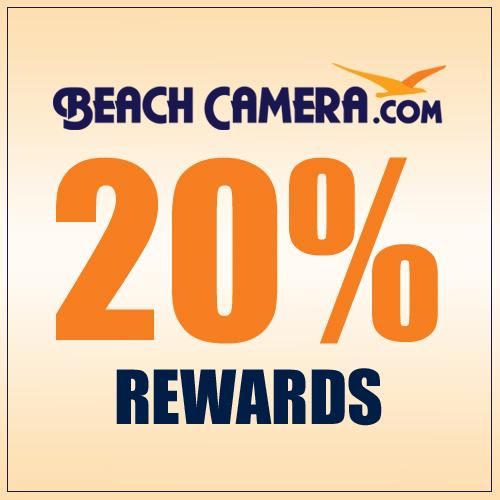 Beachcamera 20% REWARDS (Issued 2-4 weeks after product is delivered)