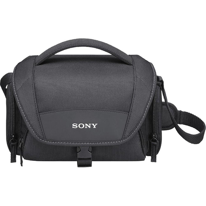 Sony Soft Carrying Case for Cyber-Shot and Alpha Cameras (Black) - LCS-U21