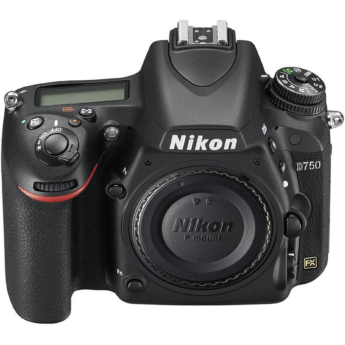 Nikon D750 24.3MP FX-Format Digital SLR Camera (Body) Refurbished