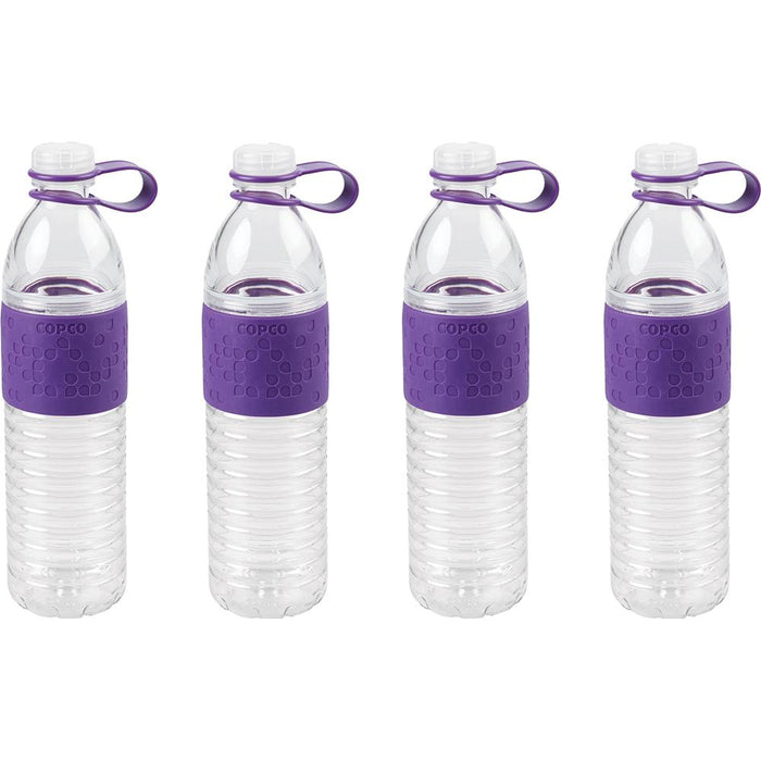 Copco Hydra Bottle 20 Ounce, Purple - 4 Pack