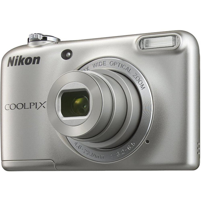 Nikon COOLPIX L31 16.1MP 5X Zoom HD Digital Camera (Silver) - Certified Refurbished