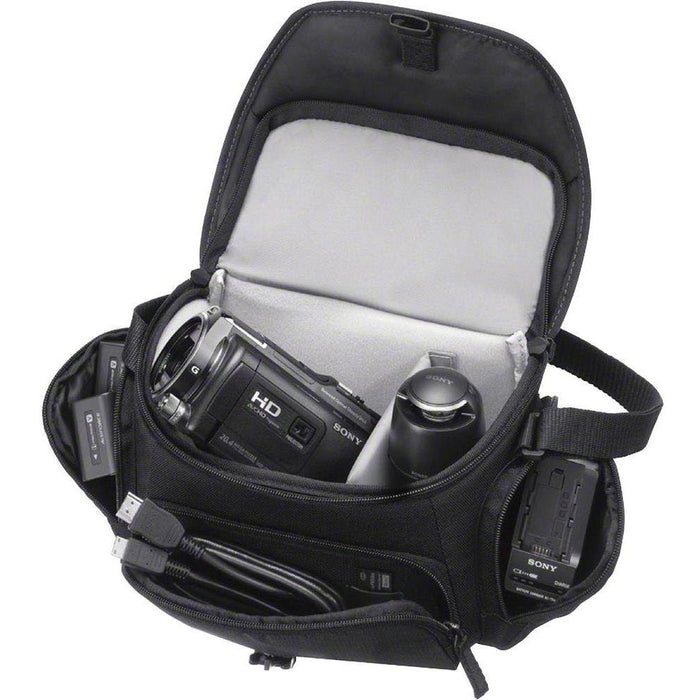 Sony Soft Carrying Case for Cyber-Shot and Alpha Cameras (Black) - LCS-U21