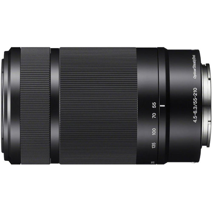 Sony SEL55210 - 55-210mm Zoom E-Mount Lens (Black) Refurbished 1 Year Warranty