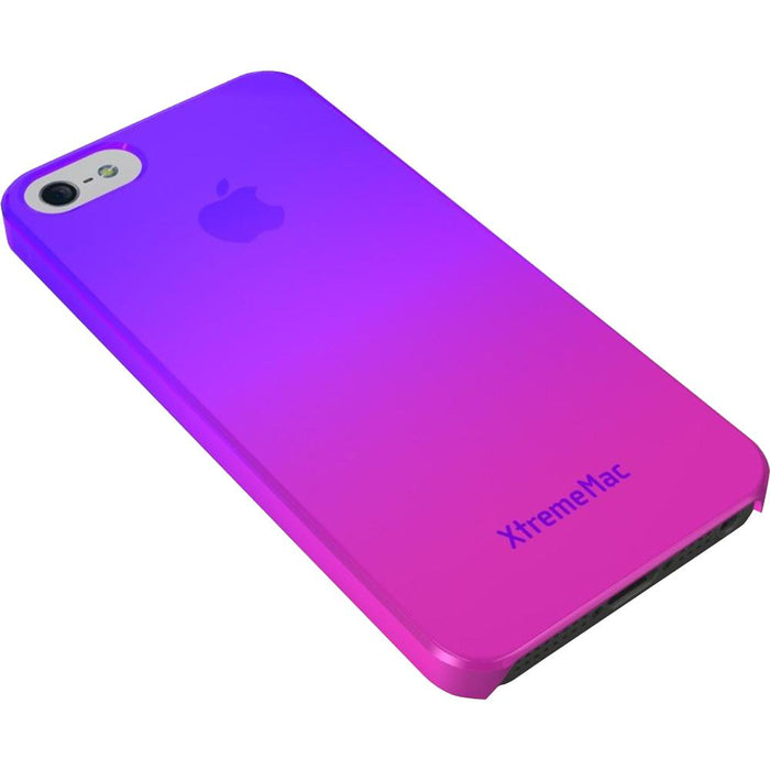 XtremeMac Microshield Case for iPhone 5/5S Fade - Purple/Pink - 5 Pack