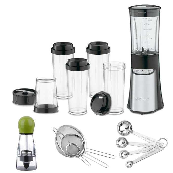 Cuisinart CPB-300 SmartPower 15-Piece Compact Port.Blending/Chopping System w/ excl.Bundle