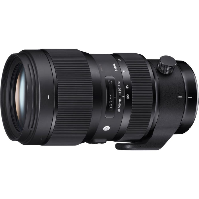 Sigma AF 18-35mm f/1.8 DC HSM Lens + 50-100mm f/1.8 DC HSM Lens for Nikon Mount Bundle