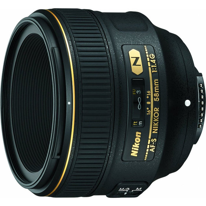 Nikon AF-S FX Full Frame NIKKOR 58mm f/1.4G Lens