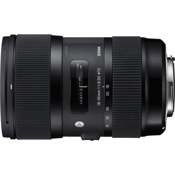 Sigma 18-35mm F1.8 DC HSM ART Lens with AF for Canon EF-Mount DSLR Cameras 210101