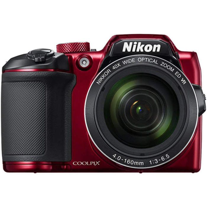 Nikon COOLPIX B500 16MP 40x Optical Zoom Digital Camera w/ Built-in Wi-Fi + Batteries