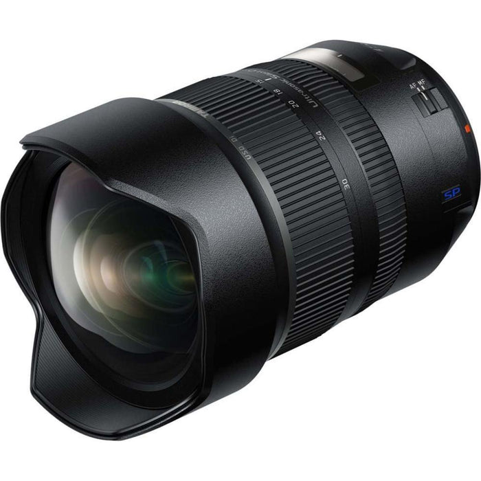 Tamron A012 SP 15-30mm F/2.8 Ultra-Wide Angle Di VC USD Lens and 64GB Card Bundle