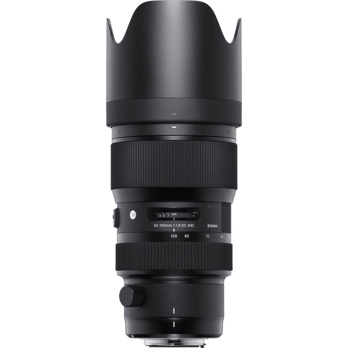 Sigma 50-100mm f/1.8DC HSM Lens for Nikon Mount Essential Accessory Bundle
