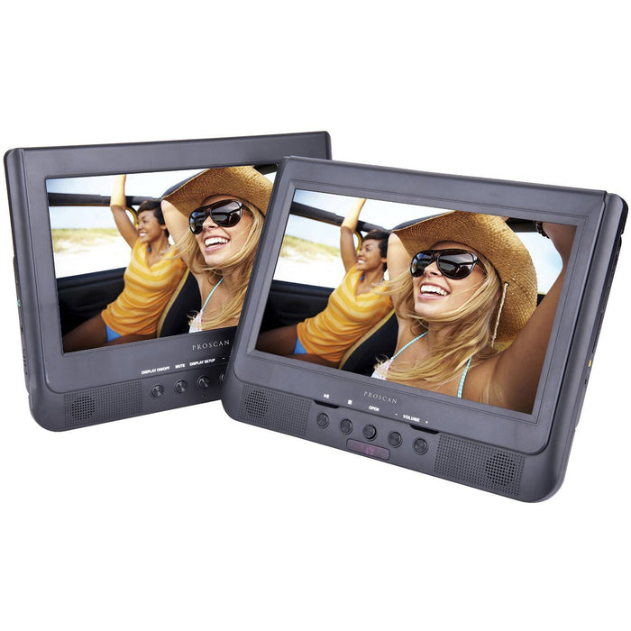 Sylvania SDVD1037 10.1" Dual Screen Portable DVD Player