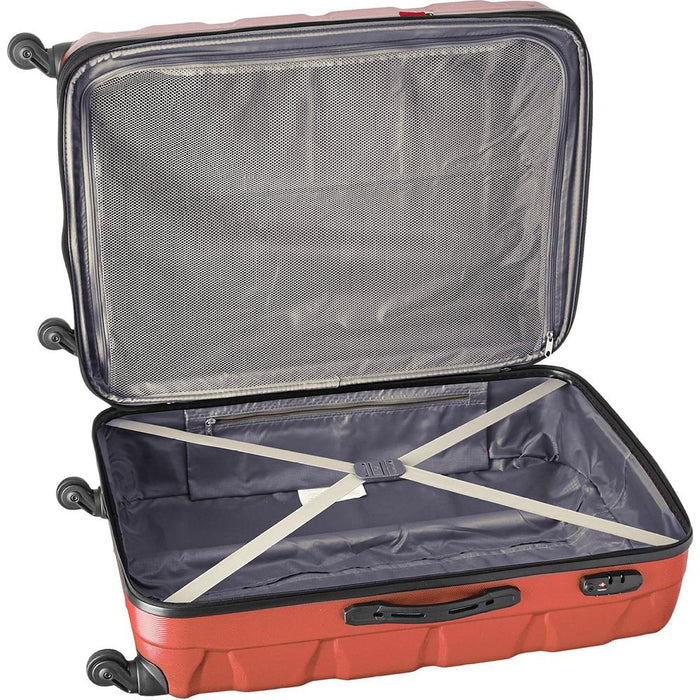 Samsonite Omni Hardside Luggage Spinner Set (20"/24"/28") Burnt Orange - **OPEN BOX**