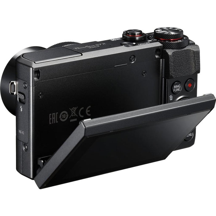 Canon PowerShot G7 X Mark II 20.1MP 4.2x Opt. Zoom Digital Camera w/ Accessory Bundle