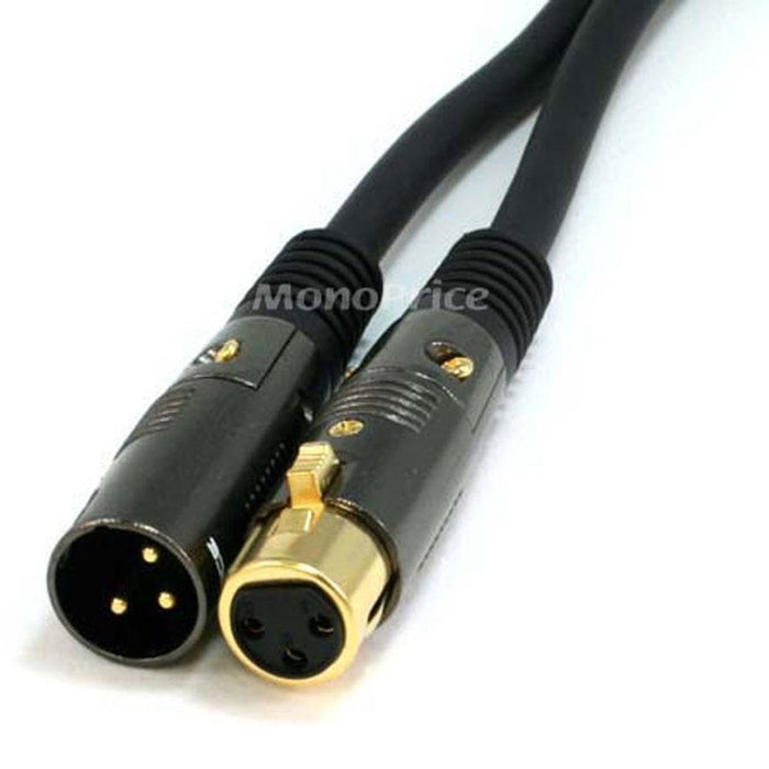 Monoprice 4751 Premier Series XLR 6' Male to XLR Female 16AWG Gold Plated Cable