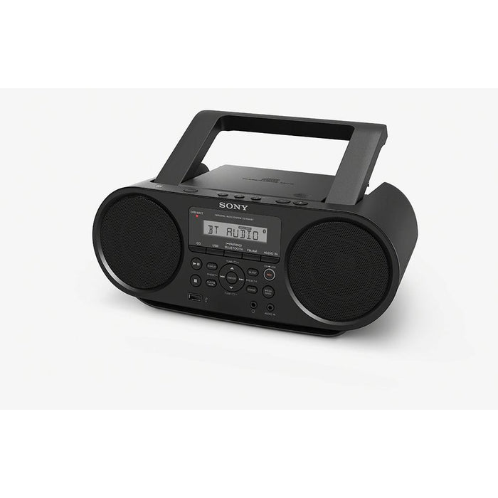 Sony ZS-RS60BT CD Boombox with Bluetooth, 4-Watt - OPEN BOX