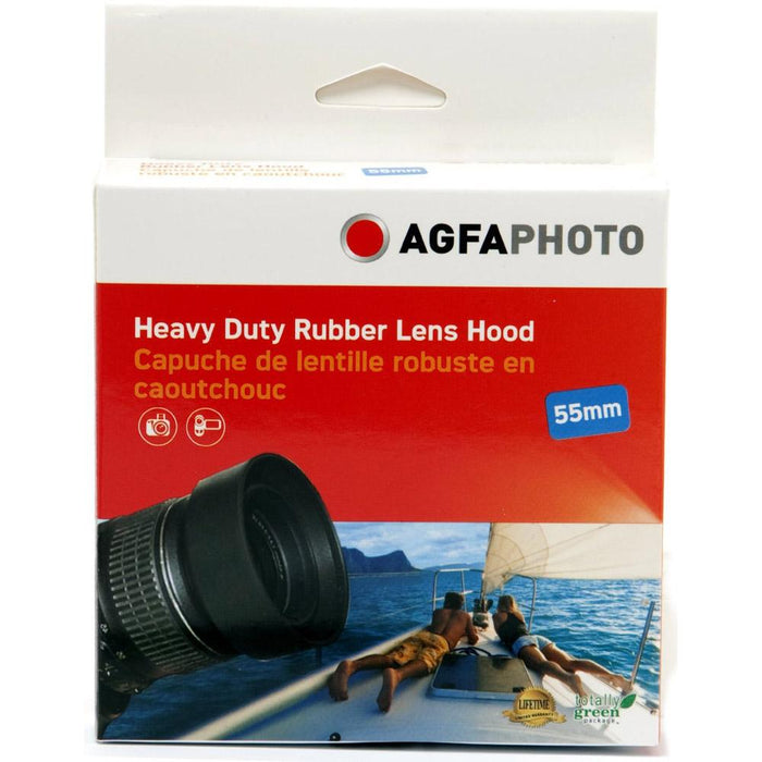 Agfa 55mm Heavy Duty Rubber Lens Hood - APSLH55