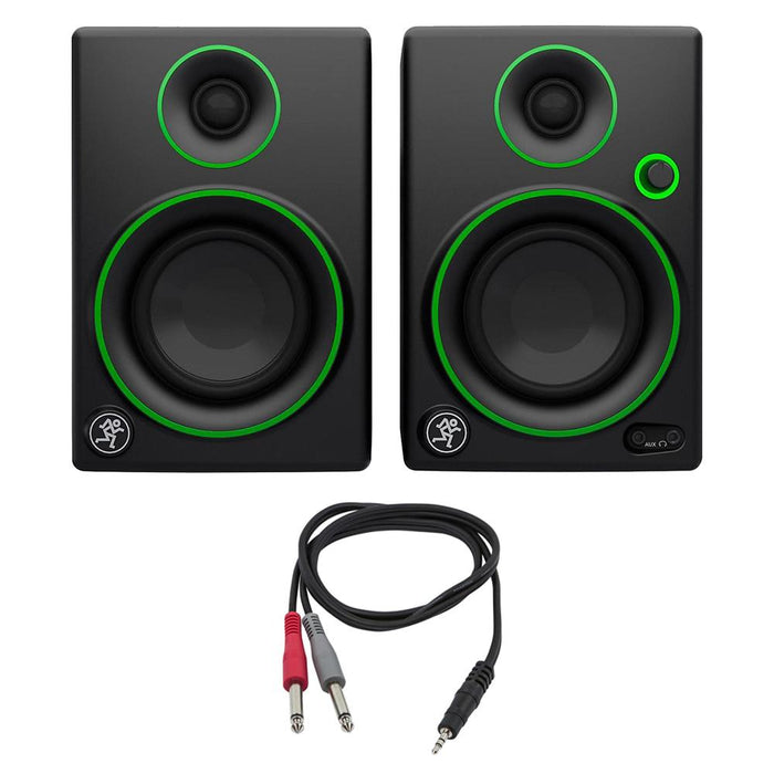 Mackie CR Series 3" Creative Reference Multimedia Monitors (Pair) w/ Cable